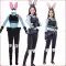 Zootopia Halloween cosplay người lớn trang phục Thỏ Judy nam nữ cảnh sát Judy trọn bộ 