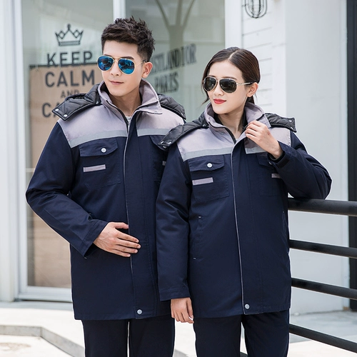 Демисезонная удерживающая тепло куртка для работы, делается под заказ