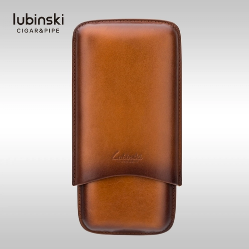 Увлажняющий кожаный трехэтапный чехол, дорожный портативный портсигар