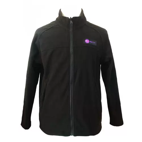 Демисезонный пуховик для работы, лонгслив, черная бархатная удерживающая тепло куртка, коллекция 2022, с вышивкой