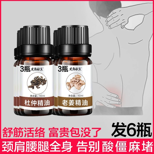 Eucommiad Эфирное масло выпускает мышцы меридиана на плече и сильной талию здоровый почек меридианский масляный шейный шейный масло лекарственного сустава