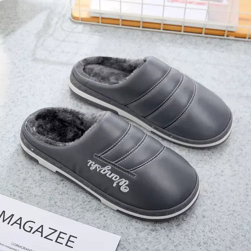 Демисезонные тапочки для влюбленных на платформе, нескользящая полиуретановая удобная обувь в помещении для беременных, семейный стиль