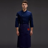 Catering Chef Work Одежда с длинными рукавами мужчина и женщины зимний высококачественный западный ресторан отель кухня шеф-повар