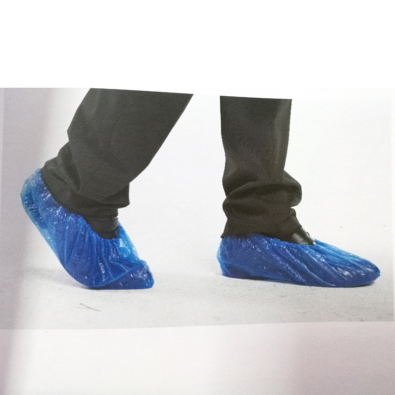 振德医疗一次性使用鞋套浅蓝PE塑料膜36cm*15cm防水19元100祇包邮