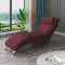 Ghế Chaise đơn có thể ngả lưng căn hộ nhỏ hiện đại đơn giản khách sạn làm đẹp ghế dài phòng ngủ ghế sofa lười gỗ nguyên khối ghế tình yêu ghế tình yêu trái tim Ghế Tình Yêu