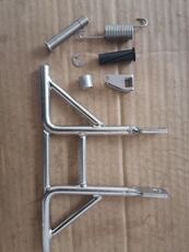 Забортный yamaha雅马哈2冲40马力新款船外机发动机推进器起翘支架整套配件