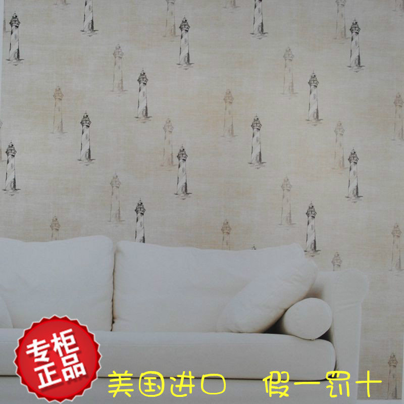 

Экологичные бумажные обои Goodrich Wallquest CAPE COD CR70100 CR70102