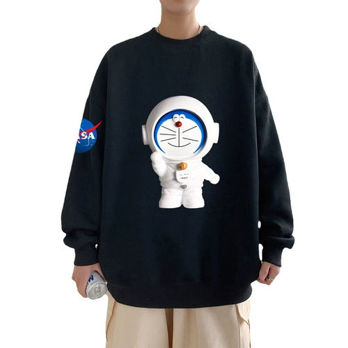 Трехмерная осенняя толстовка, мультяшный лонгслив для школьников и студентов, 3D