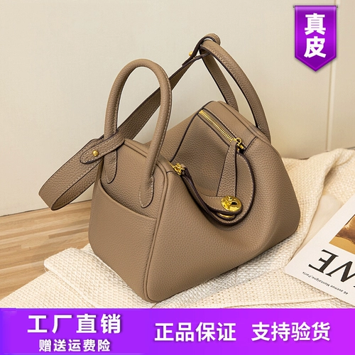 Кожаная вместительная и большая сумка на одно плечо, воловья кожа, коллекция 2022