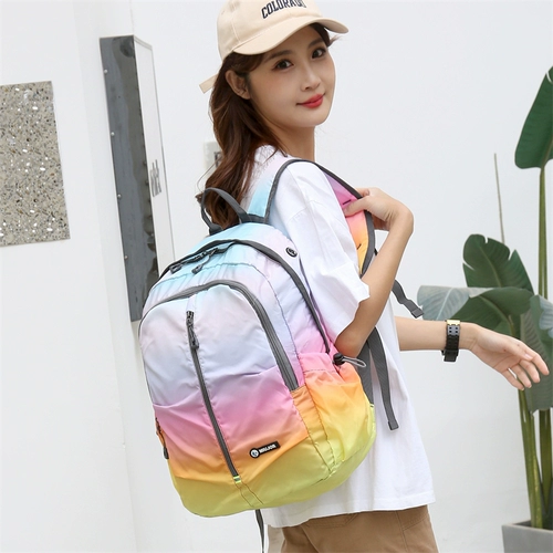 Универсальный складной рюкзак подходит для мужчин и женщин, сумка для путешествий