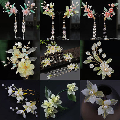 taobao agent Hanfu, children's hair accessory, Chinese hairpin with tassels