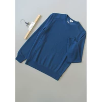 Wei [E72-700] Counter Brand Подлинная новая мужская одежда осень и зимний базовый свитер 0,43 кг