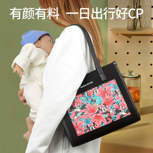 Дисней, портативная небольшая маленькая барсетка для матери и ребенка, универсальный вместительный и большой рюкзак для выхода на улицу, коллекция 2022