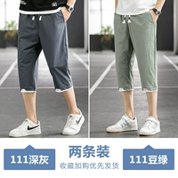 111 Deep Grey+111 Bean Green