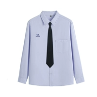 Сиреневая рубашка, галстук