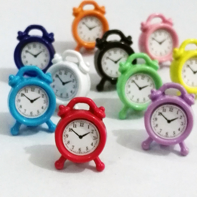 taobao agent Doll house props scene accessories dollhouse mini rainbow alarm clock