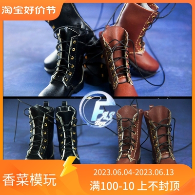 taobao agent FASTOYS FA-18-04 1/6 soldier combat boots trendy leather boots handmade leather spot