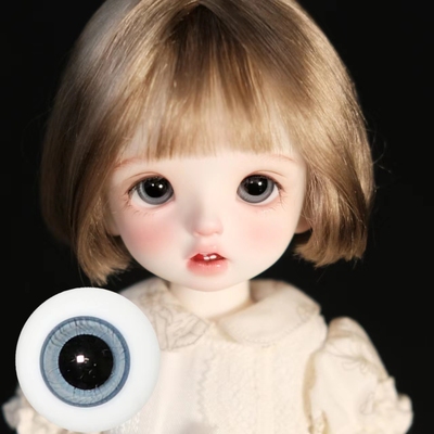 taobao agent Bjd doll glass eye bead 3 minutes 4 minutes 6 minutes Eye 12/14/16mm real wind net red pattern glass eye