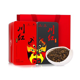 125g*2盒【川红】经典浓香型茶叶