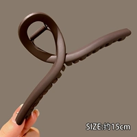 Большая заколка-крабик, 15см