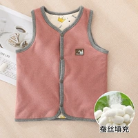 [Vests] Cartoon Label Поздно-зюн-зю Хонг