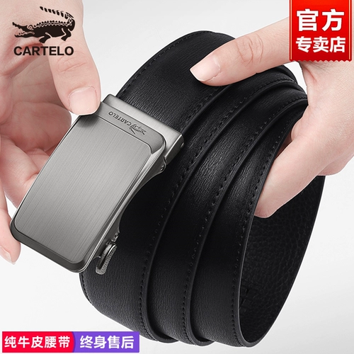 Мужской высококлассный ремень, кожаные штаны, крокодил, из натуральной кожи