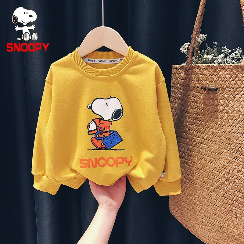 Nuby, snoopy, детская осенняя толстовка для мужчин и женщин, 2023, западный стиль