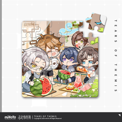 taobao agent [Mihayou/Undefeated Event Book] Glou Qinxia series Q version acrylic puzzle Mihoyo
