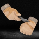 Дорожные тактические мужские перчатки, черный орел, без пальцев