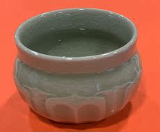 чашка 汝窑.莲花瓣南瓜杯