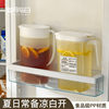 Холодильник холодная вода Прохладный пузырь домой высокотемпературные фруктовый сок горшок японский Прохладный чайник пластик Горшок тепловой пузырь чайник чашка