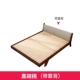 Giường gỗ rắn Bắc Âu 1,5 mét giường đơn kinh tế 1,8 mét hiện đại đơn giản giường đôi chính phòng ngủ thông giường - Giường