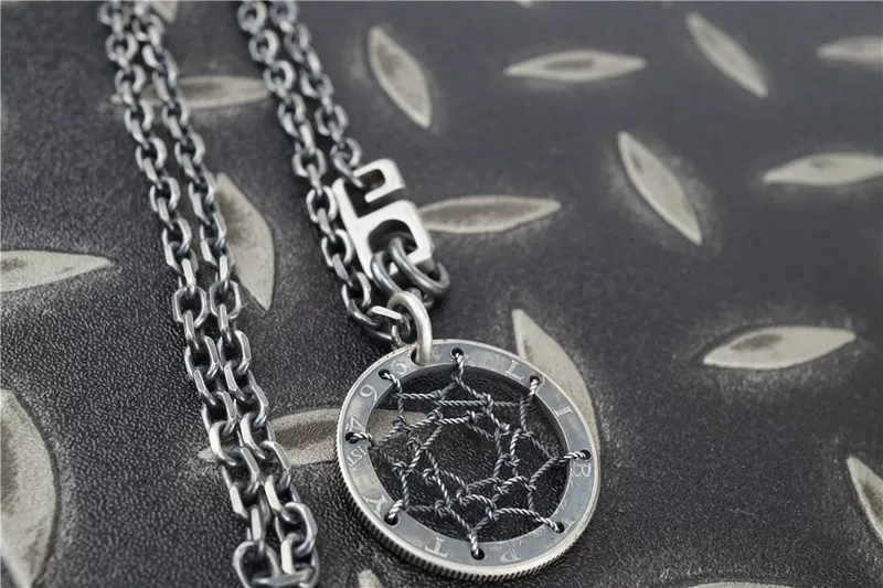 S925 Silver Chain Tajiao Chain Titanium Link Link Connection Connection buckle