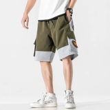 Летние тонкие шелковые штаны для отдыха, трендовые шорты, в корейском стиле