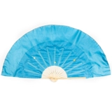 8 -INCH Real Silk Rongchang Fan Dancing Special's Special Dance Gangbang Yunnan Yunnan Flower Drum Fan Практика фаната Xiahong Fan