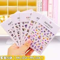 5 кусочков фэнтезийных блюд (ML102 ~ ML106)