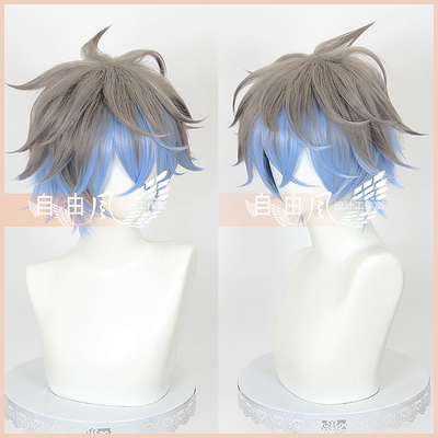 taobao agent [Freedom] Virtual anchor idol Vtuber IKE Eveland Rainbow Society cosplay wig