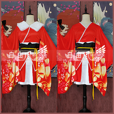 taobao agent [Freedom] ingenious girl will not be injured COS service night cos service kimono