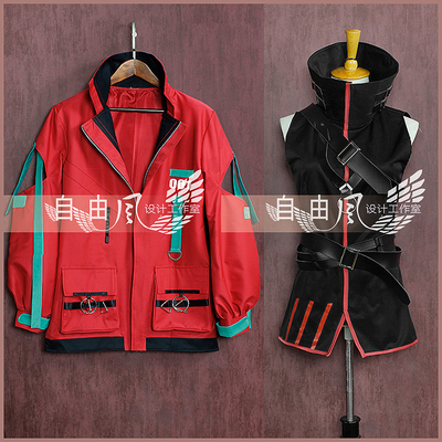 taobao agent [Free Wind] Idolish7 Nine Tianshi COS Server Anime Game Men's Clothing