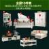 Giường Shusen kiểu Mỹ Giường đôi kiểu châu Âu 1,8 mét 1,5 Công chúa Hàn Quốc Giường vườn chính phòng ngủ trẻ em nội thất hoàn chỉnh - Bộ đồ nội thất