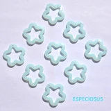 Акриловые бусины, аксессуар, аксессуары, серьги, подвеска, в цветочек, DIY