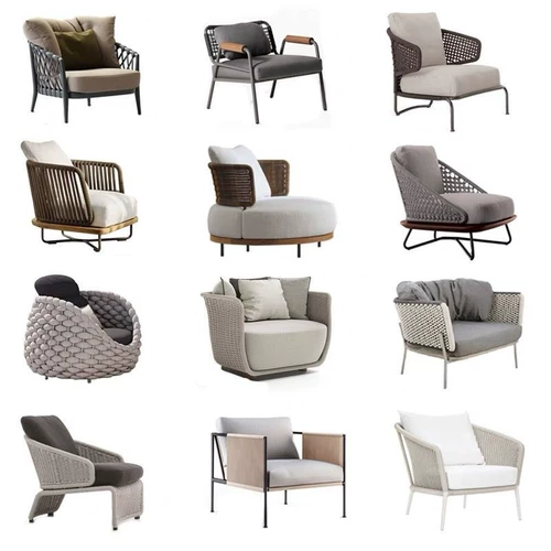 Дорожный уличный диван для отдыха, дизайнерская вилла, мебель