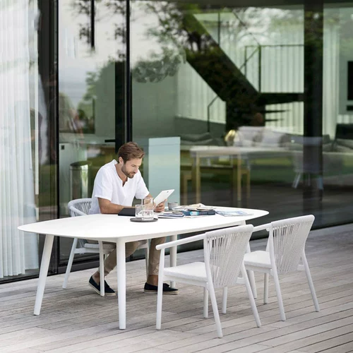 Дорожный комплект для отдыха, плетеный уличный стульчик для кормления, мебель, 3 предмета, простой и элегантный дизайн