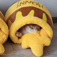 Удерживающий тепло мультяшный милый спальный мешок, домик, домашний питомец, кот, котенок