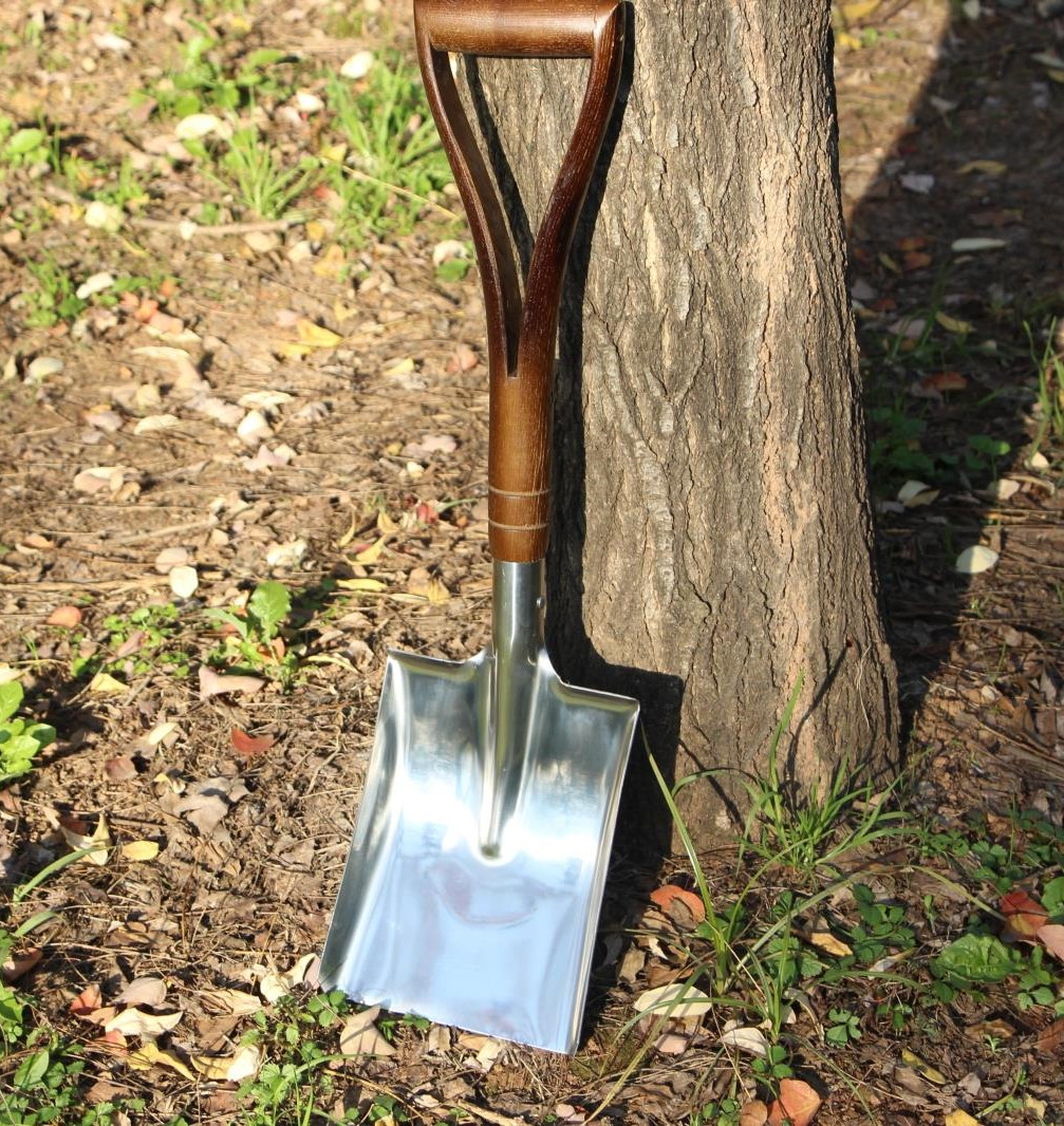 [USD 7.87] Large Coal Spatula Handle Flathead Iron Spatula Tip Sickle Stainless Steel Spatula