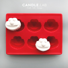 Ароматерапия DIY материалы/инструменты candle.lab | 卡通diy香薰石膏蜡烛扩香石手工硅胶模具11