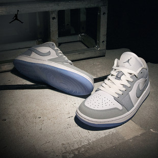 Nike, Air Jordan 1, спортивная обувь, комфортные низкие кроссовки с амортизацией, осенняя