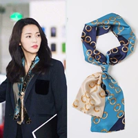 Универсальный шейный платок, повязка на голову, шарф, украшение, популярно в интернете, с защитой шеи