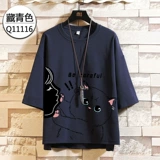 Tide, летняя трендовая футболка, короткий рукав, большой размер, свободный крой