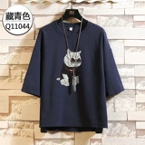 Tide, летняя трендовая футболка, короткий рукав, большой размер, свободный крой